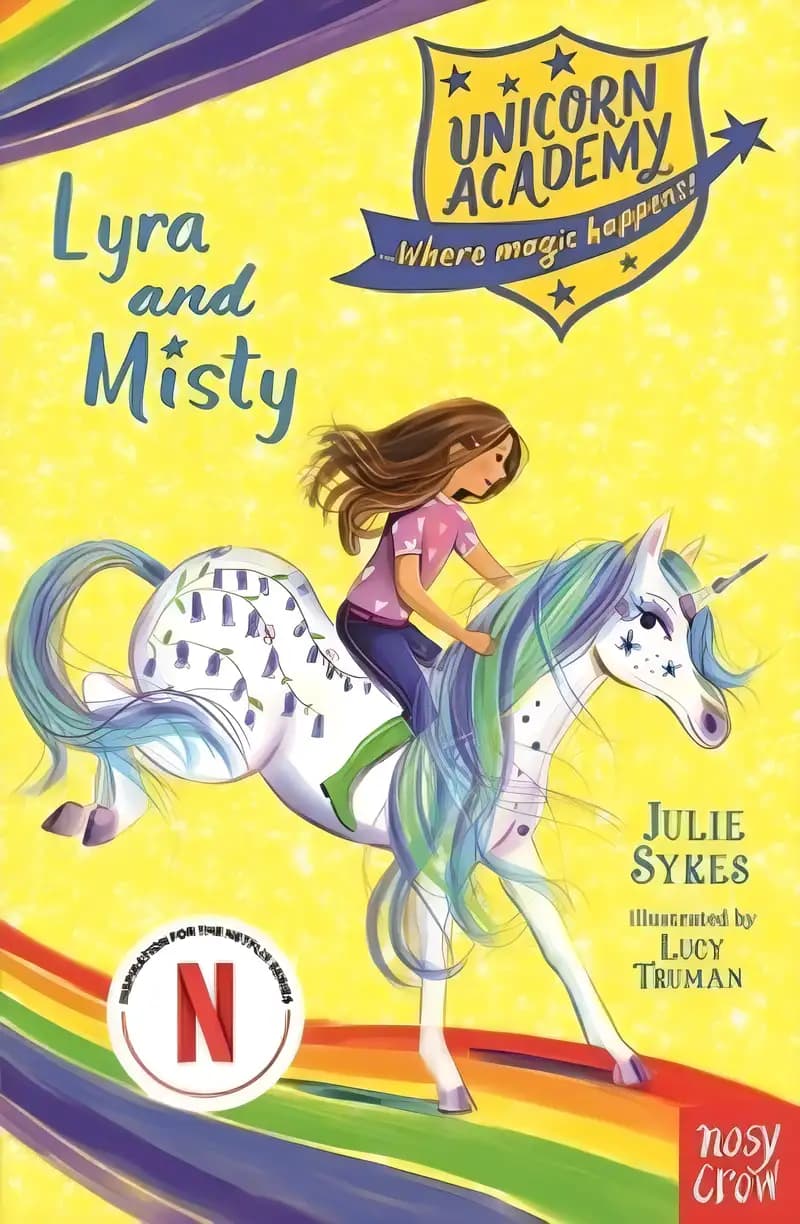 Book cover of 'Unicorn Academy: Lyra and Misty (Unicorn Academy: Where Magic Happens, 17)'