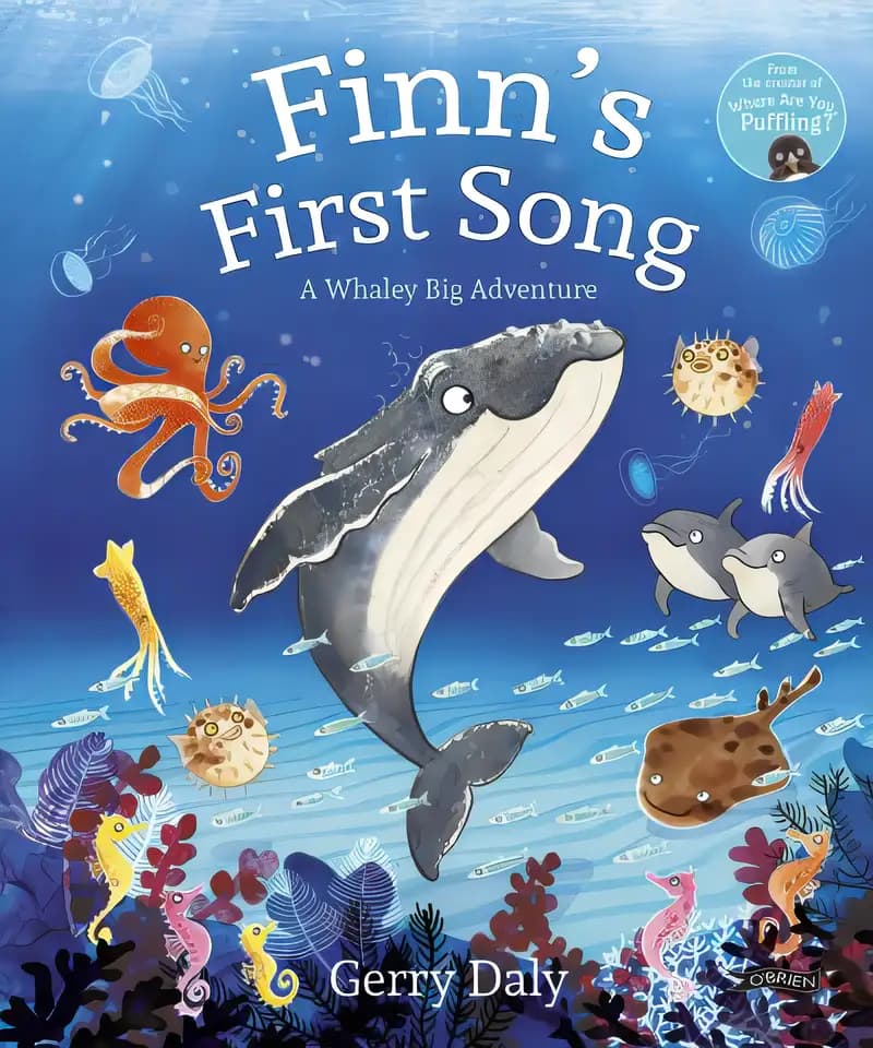 Book cover of 'Finn's First Song: A Whaley Big Adventure'