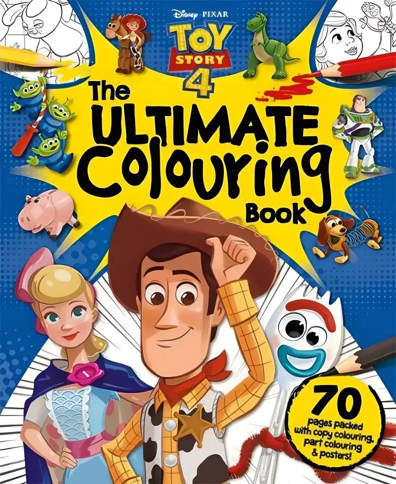 Disney Pixar Toy Story 4 The Ultimate Colouring Book: (Mammoth Colouring)