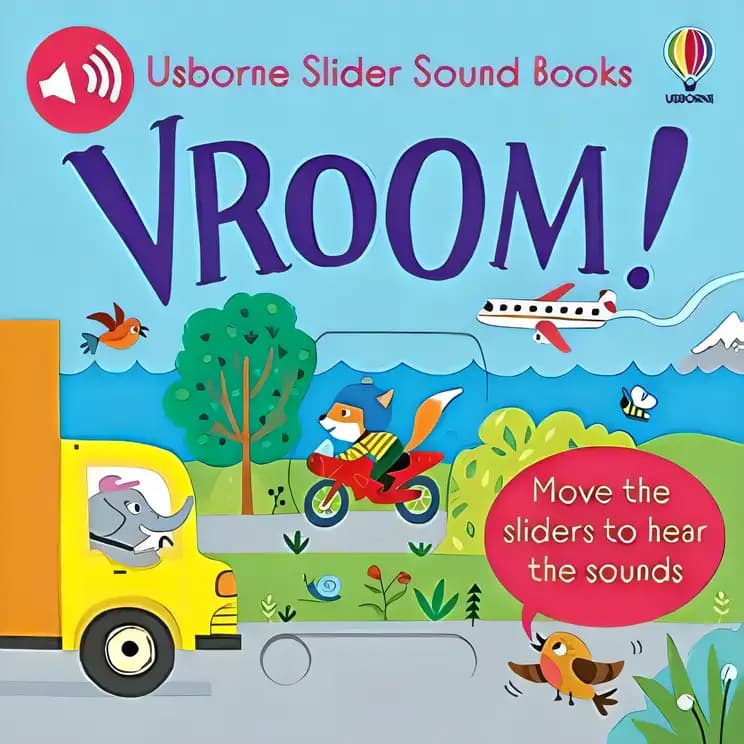 Vroom!: Slider Sound Books