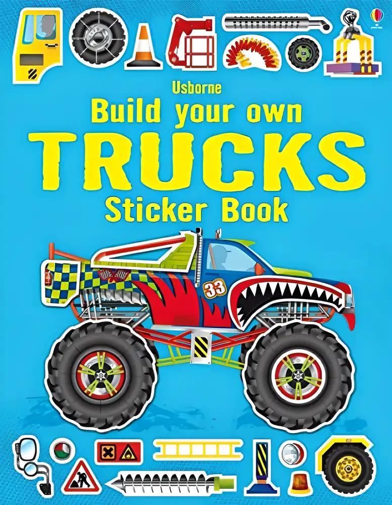 Build Your Own Trucks Sticker Book