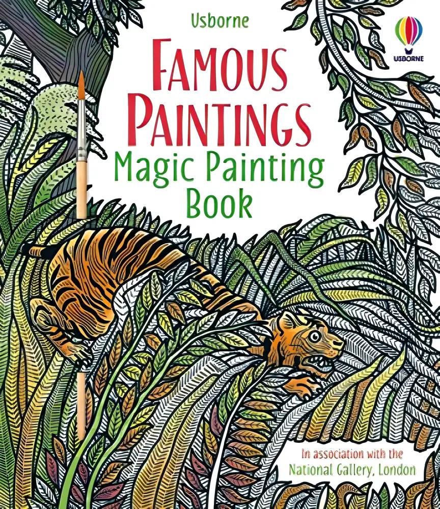 Famous Paintings Magic Painting Book