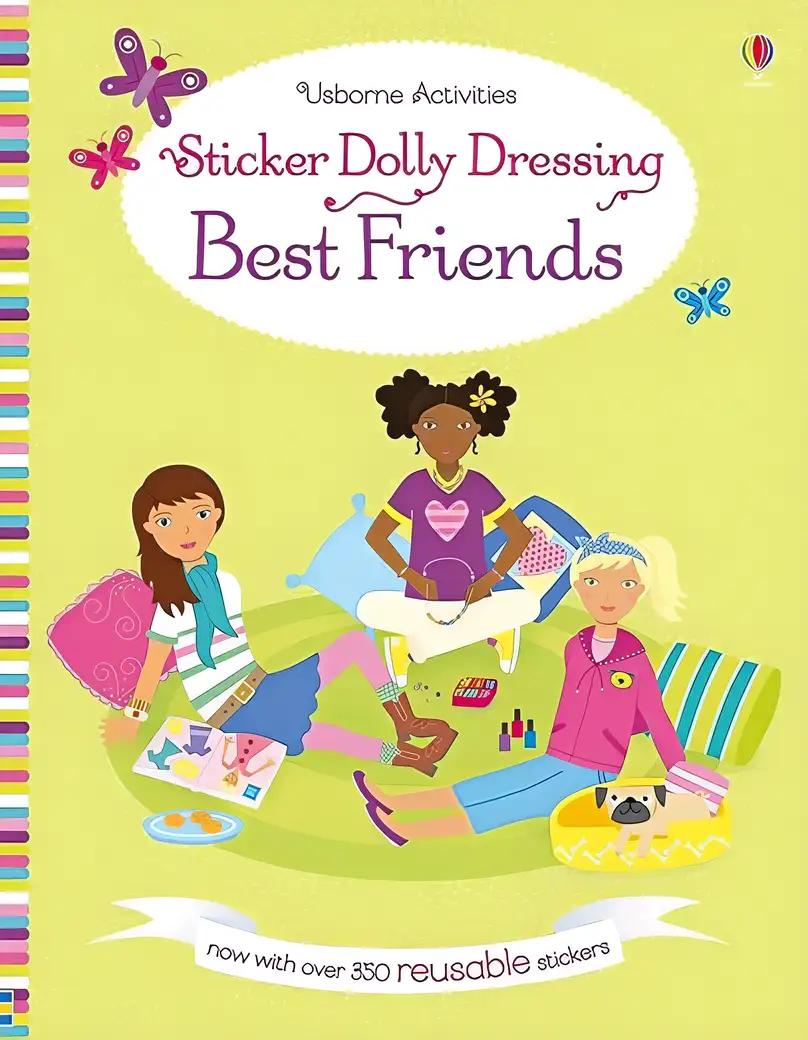 Sticker Dolly Dressing Best Friends