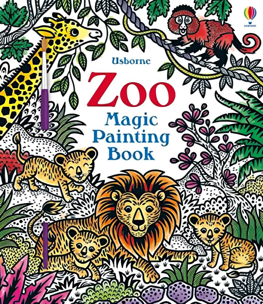 Zoo Magic Painting Book