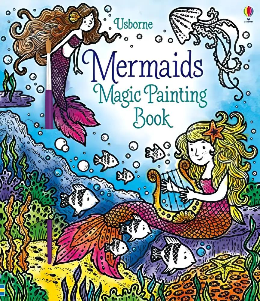 Mermaids Magic Painting Book