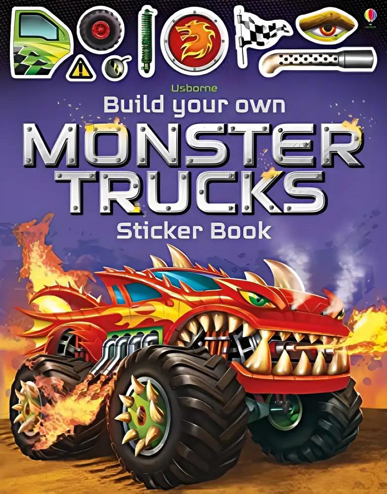 Build Your Own Monster Trucks Sticker Book