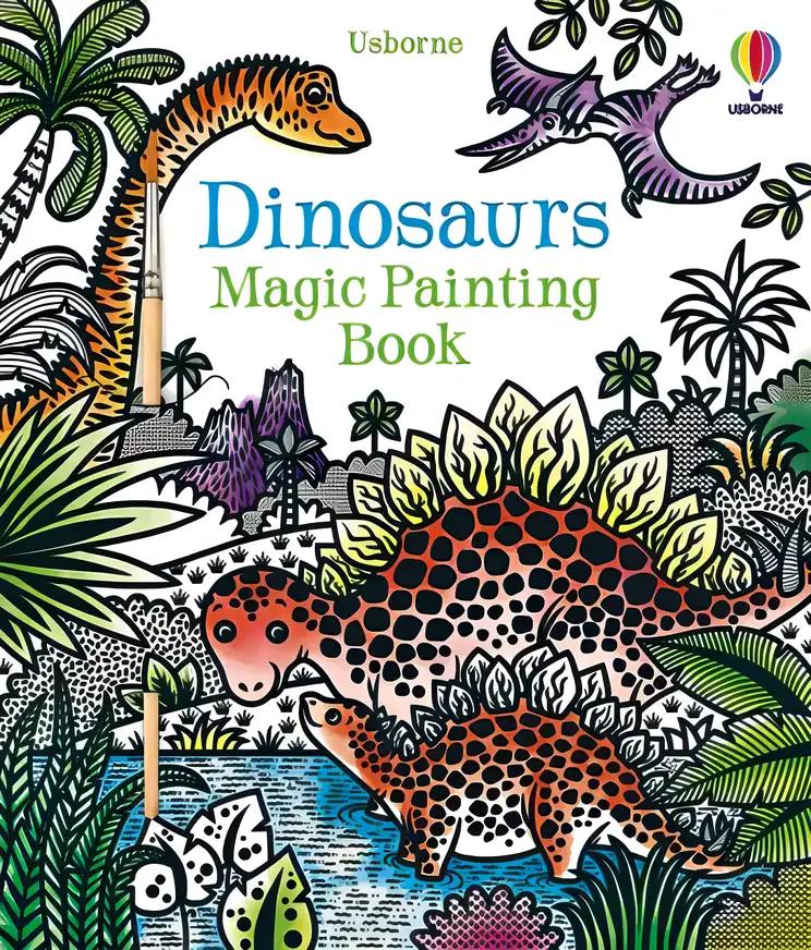 Dinosaurs Magic Painting Book