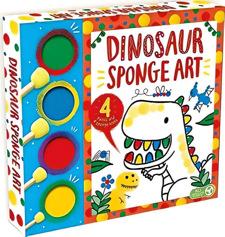 Dinosaur Sponge Art: My First Sponge Art Set