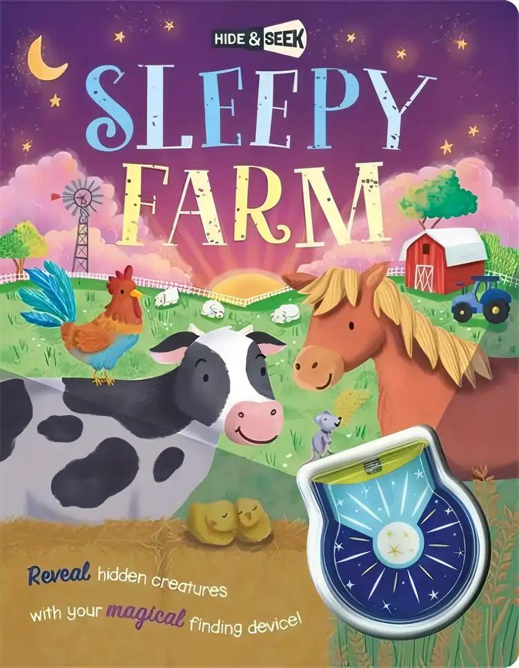 Hide-and-Seek Sleepy Farm: Magical Light Book