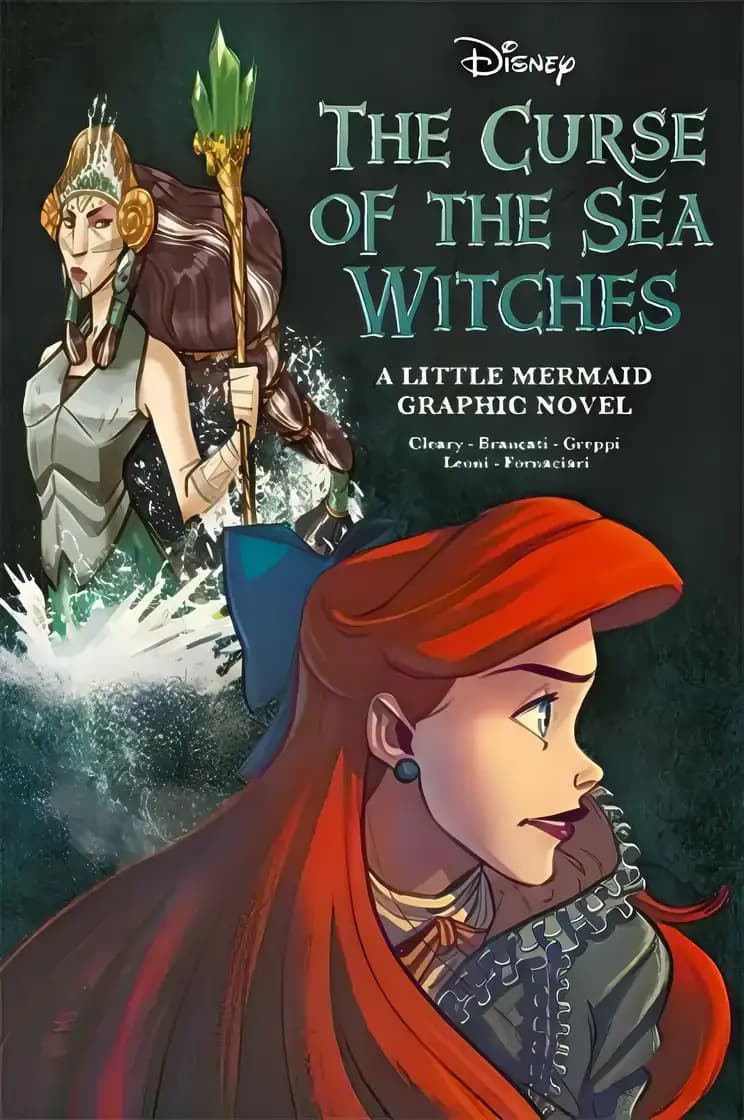 Book cover of 'Disney: The Curse of the Sea Witches'