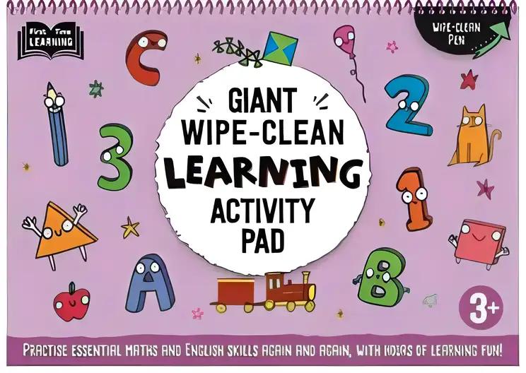 Giant Wipe-Clean Learning Activity Pad