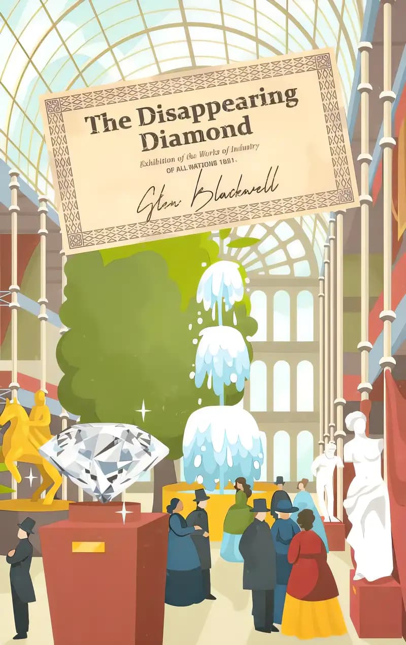 Book cover of 'The Disappearing Diamond (Jack and Emmie)'