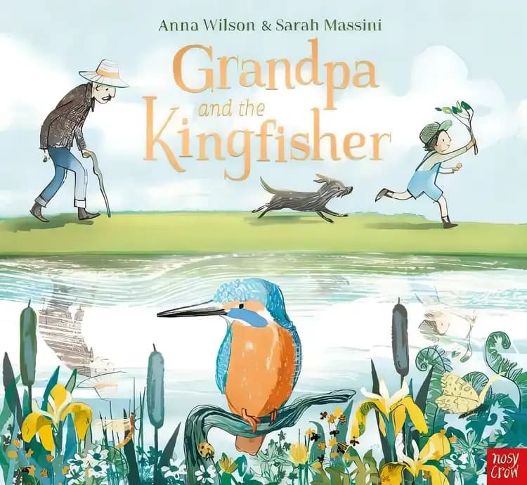 Book cover of 'Grandpa and the Kingfisher'