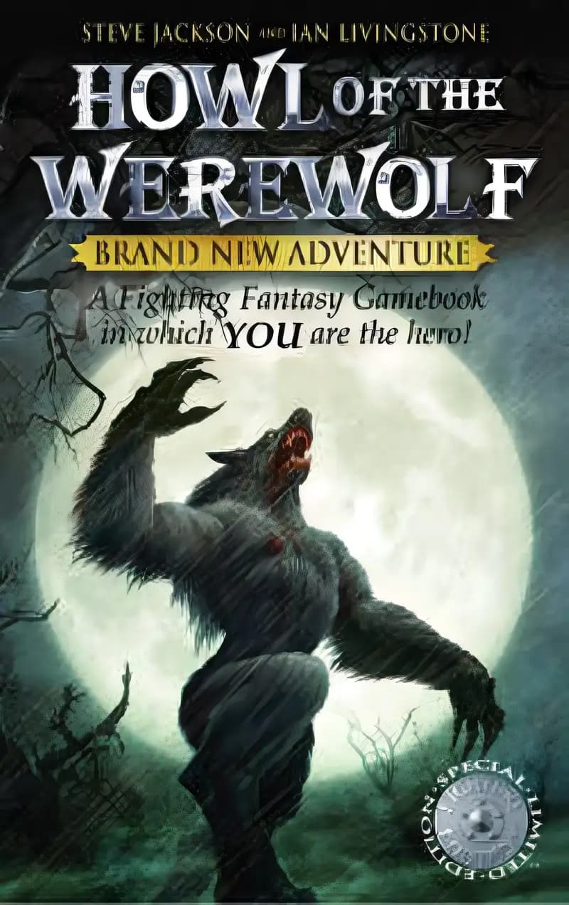 Book cover of 'Howl of the Werewolf (Fighting Fantasy)'