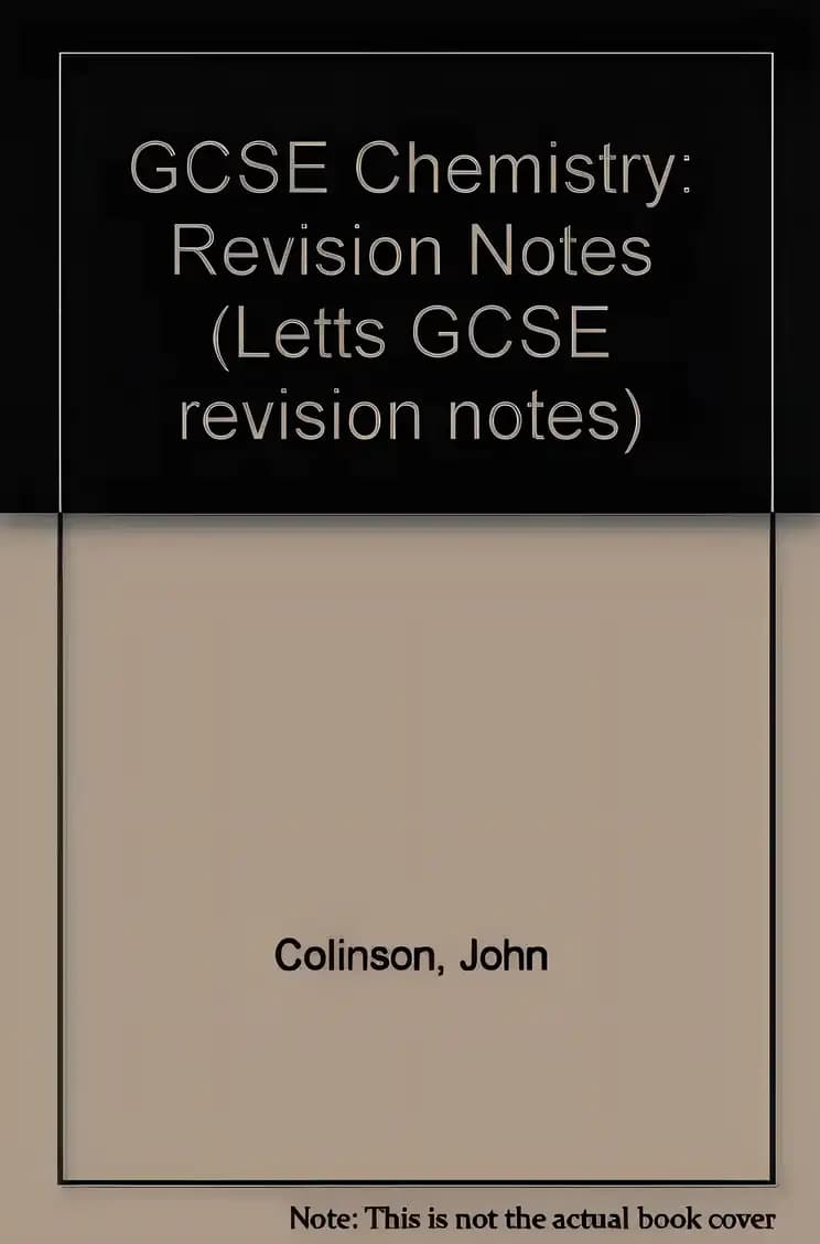 Book cover of 'GCSE Chemistry'