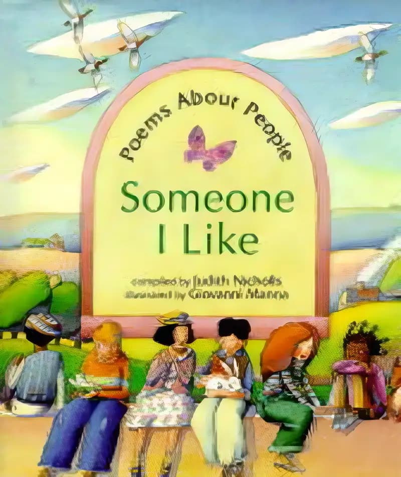 Book cover of 'Someone I Like: Poems About People'