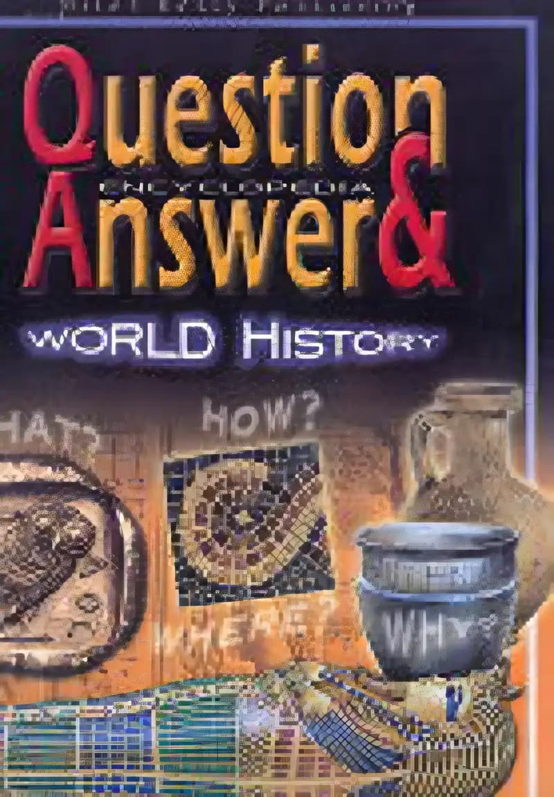 Book cover of 'World History (Q & A Encyclopedia)'