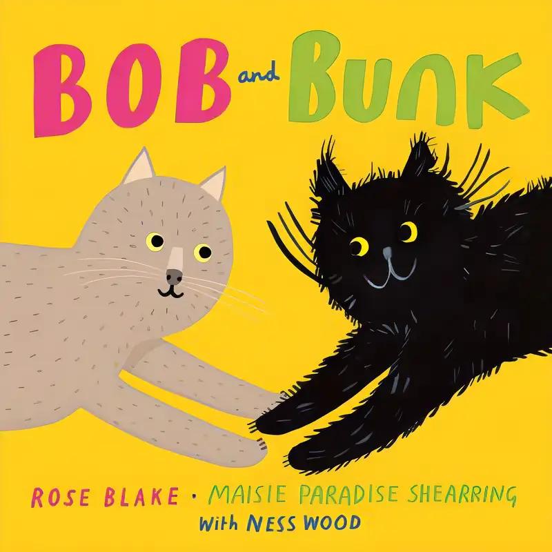 Bob and Bunk: A charming new children’s illustrated picture book about two very different cats