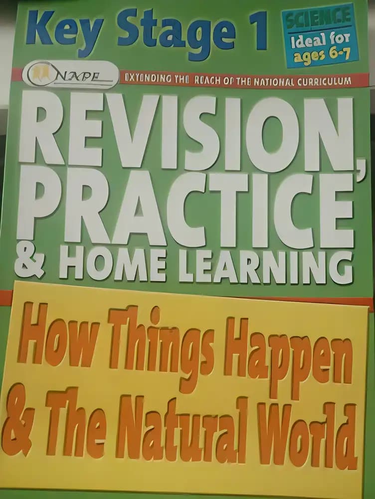 Book cover of 'Learn Science KS1: Revision, Practice and Home Learning - How Things Work'