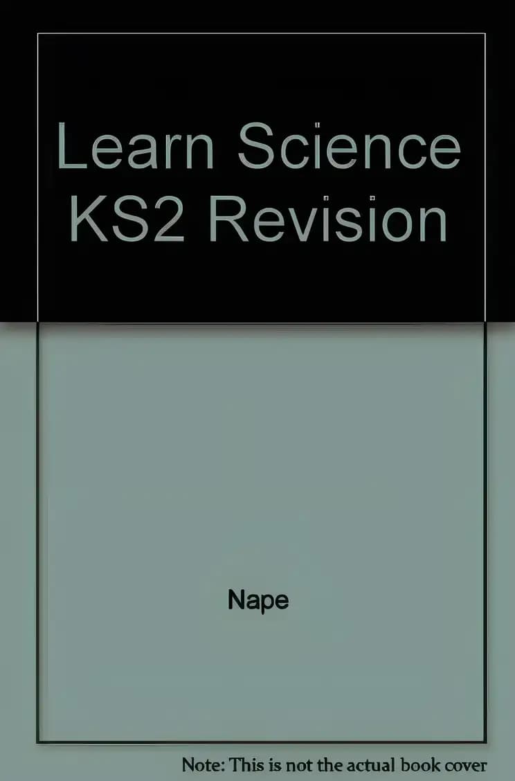 Book cover of 'Learn Science KS2 Revision'