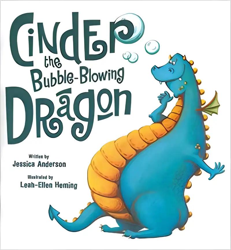 Cinder the Bubble Blowing Dragon