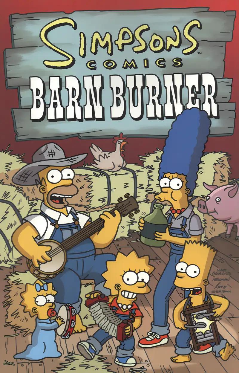 Simpsons Comics Barn Burner