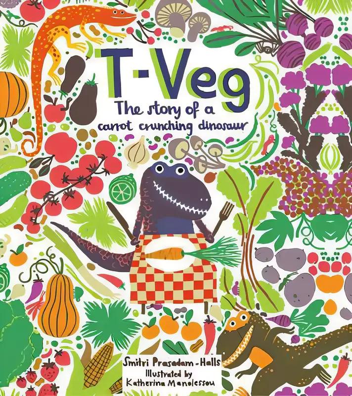 T-Veg: the story of a carrot-crunching dinosaur