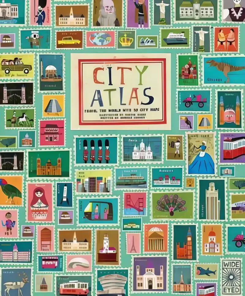 City Atlas: Travel the World with 30 City Maps