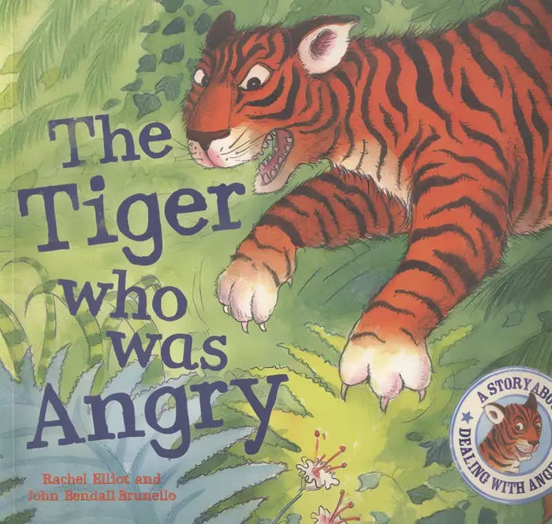 Book cover of 'The Tiger Who Was Happy (When I Was...)'