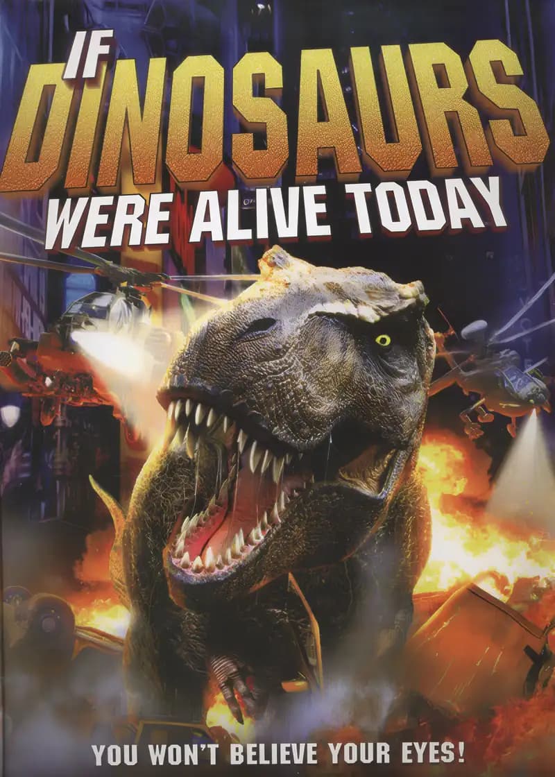 Book cover of 'If Dinosaurs Were Alive Today'