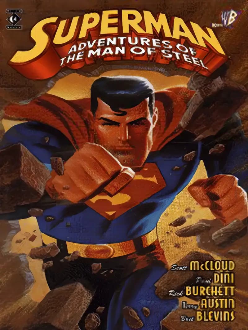 Book cover of 'Superman: Adventures of the Man of Steel (Superman)'