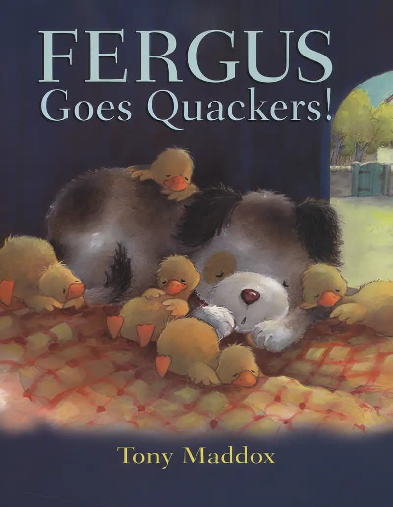 Book cover of 'Fergus Goes Quackers'