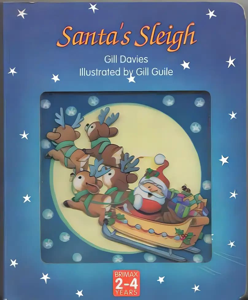 Santa's Sleigh (Christmas Acetate Window Board Books)