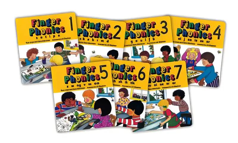 Finger Phonics Set Of Book 1 - 7 (7 Books In Series)