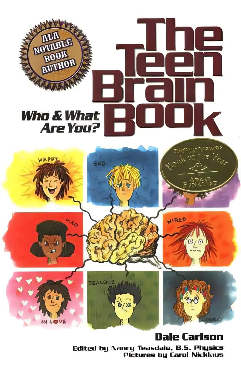 Book cover of 'The Teen Brain Book: Who and What Are You'