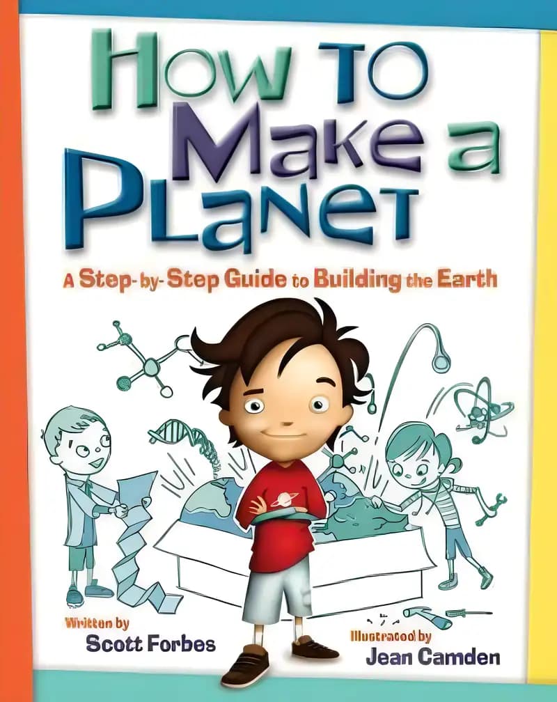 Book cover of 'How to Make a Planet: A Step-by-Step Guide to Building the Earth'