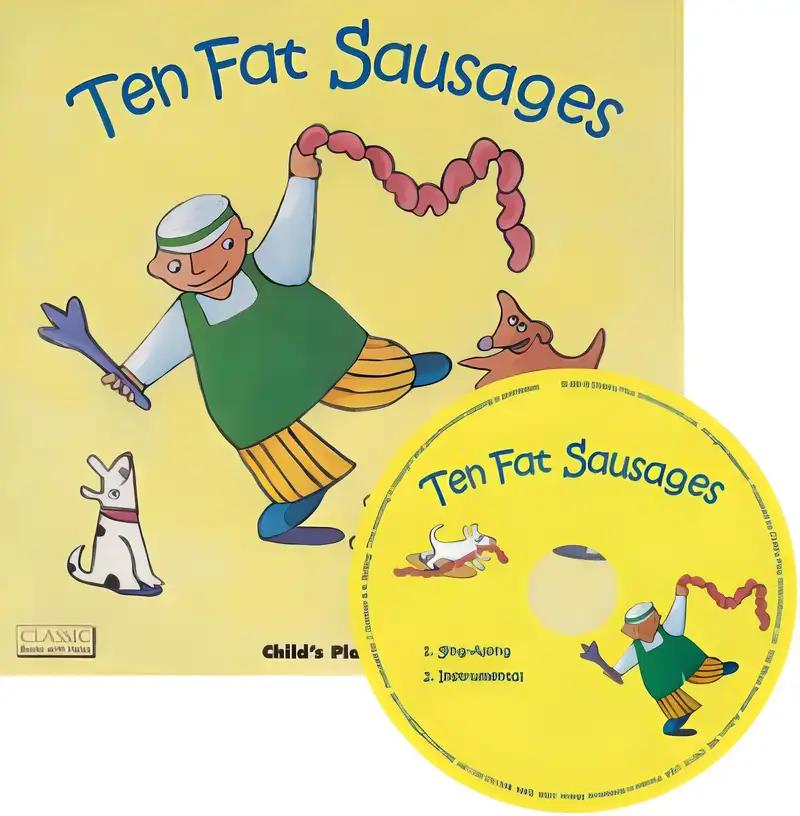 Ten Fat Sausages (Classic Books With Holes)