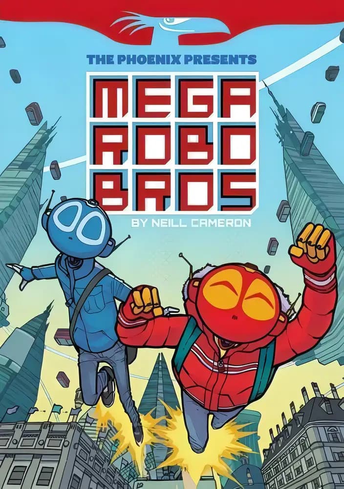 Book cover of 'Mega Robo Bros'