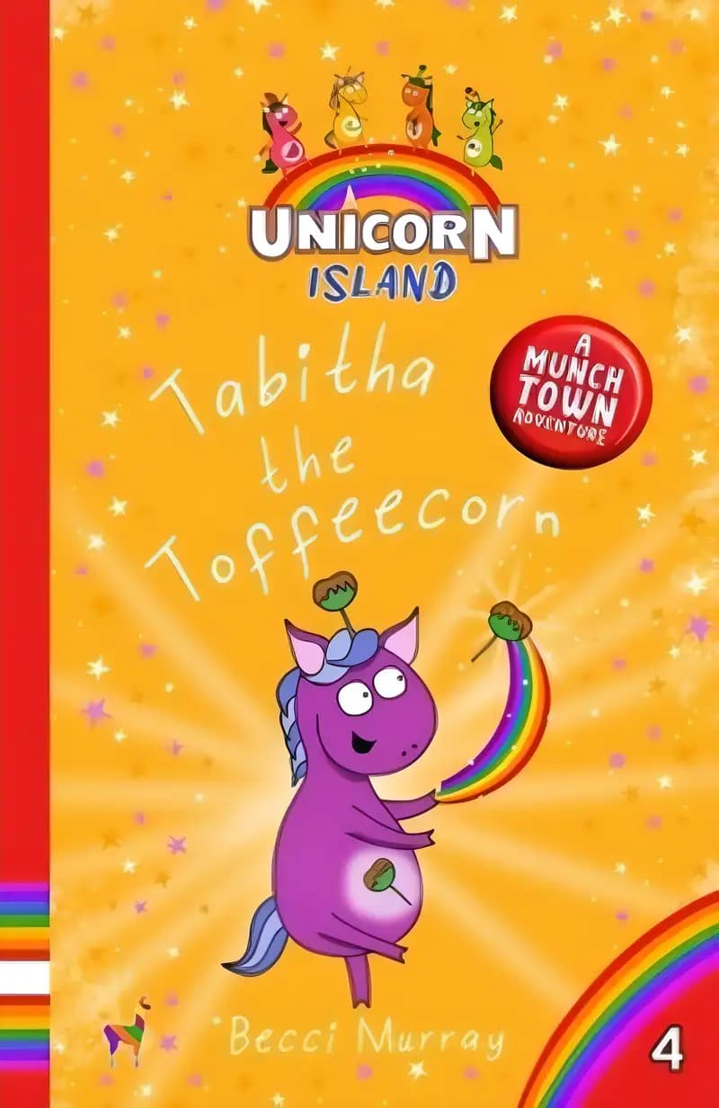 Book cover of 'Tabitha the Toffeecorn: Unicorn Island Book 4: early readers age 5-7'