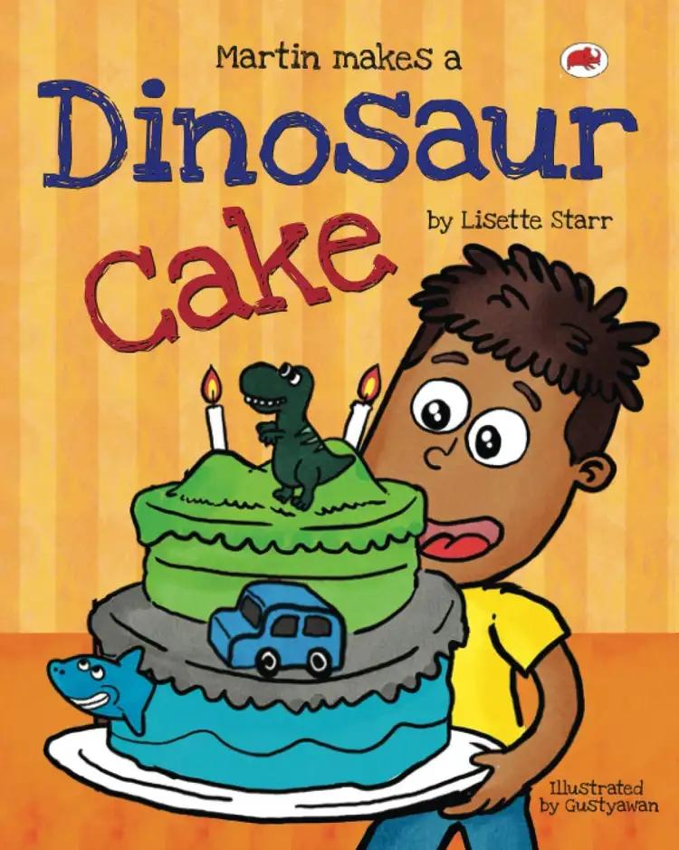 Martin Makes a Dinosaur Cake