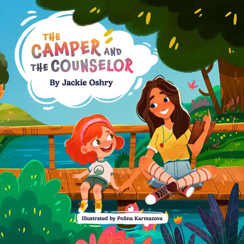 Book cover of 'The Camper and The Counselor'