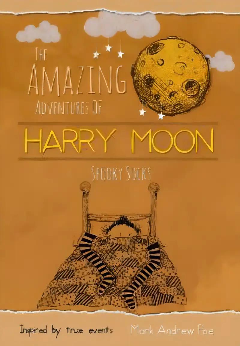 The Amazing Adventures of Harry Moon Spooky Socks