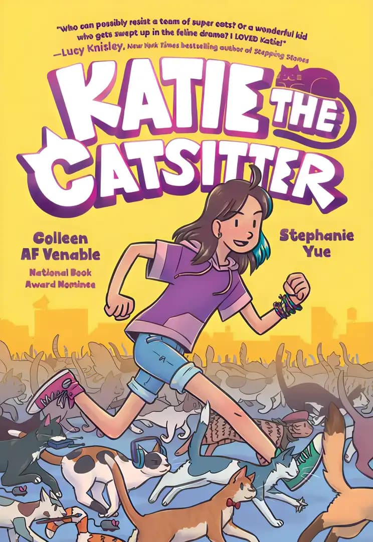 Book cover of 'Katie the Catsitter'