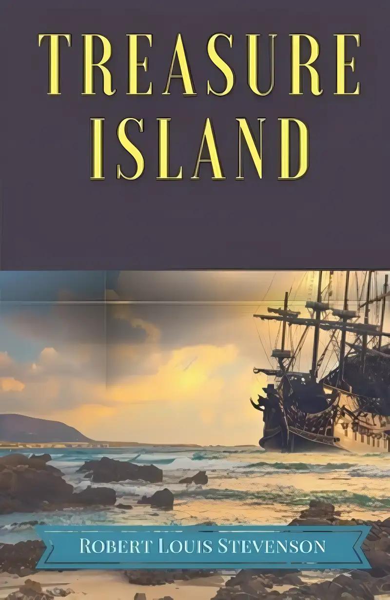 Treasure Island: A pirates and piracy novel adventure by Scottish author Robert Louis Stevenson, narrating a tale of "buccaneers and buried gold" in tropical islands.