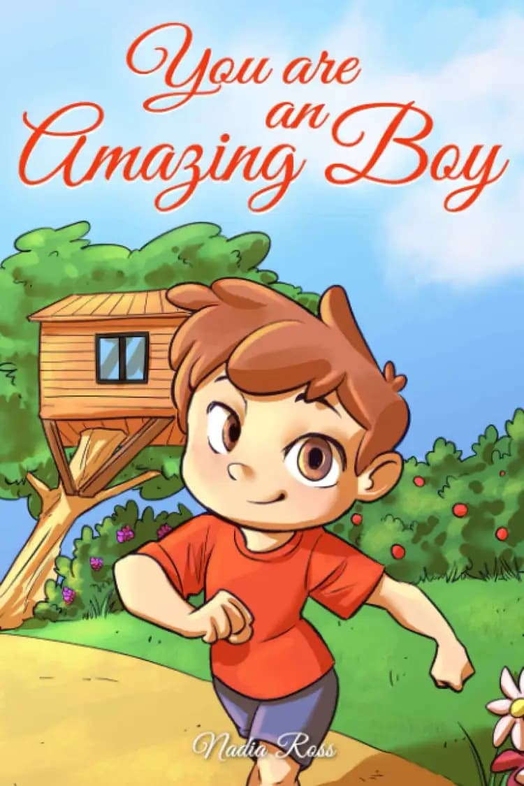 Book cover of 'You are an Amazing Boy: A Collection of Inspiring Stories about Courage, Friendship, Inner Strength and Self-Confidence'