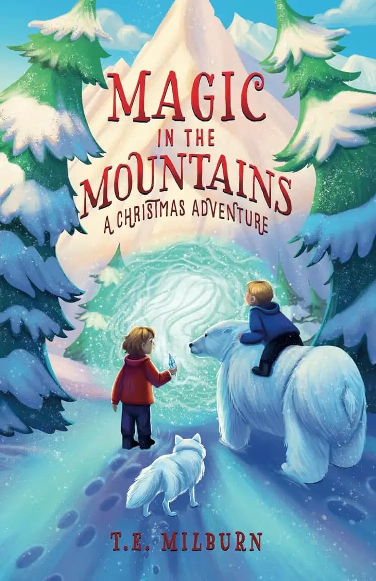 Book cover of 'Magic in the Mountains: A Christmas Adventure'