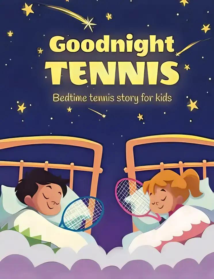 Goodnight Tennis. Bedtime Tennis Story for Kids: (Cool Tennis Books for Kids 3)