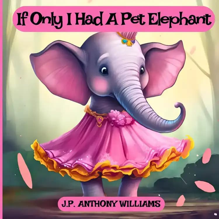 Book cover of 'If Only I Had a Pet Elephant'