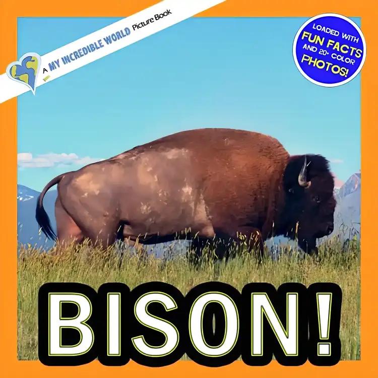 Bison!: A My Incredible World Picture Book for Children