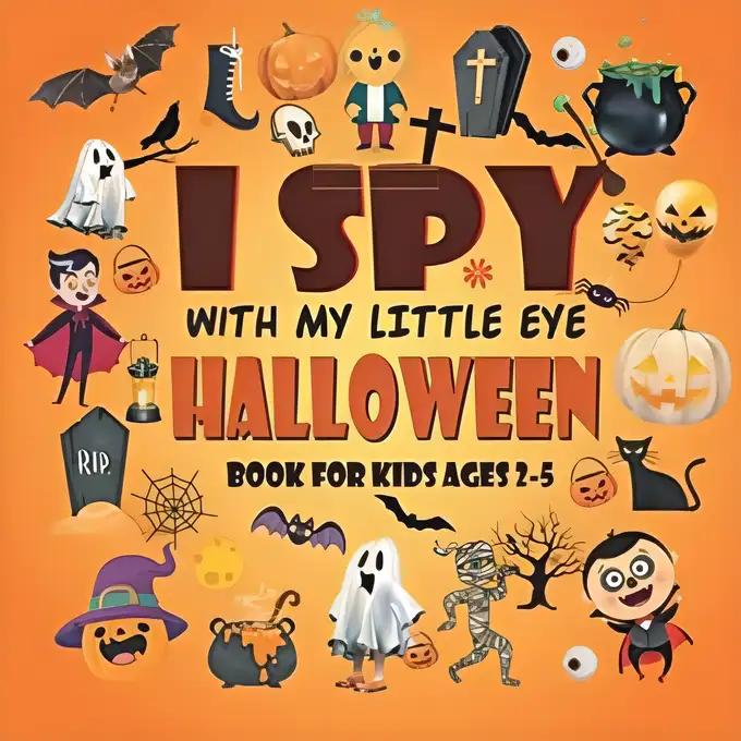 I Spy Halloween Book For Kids Ages 2-5